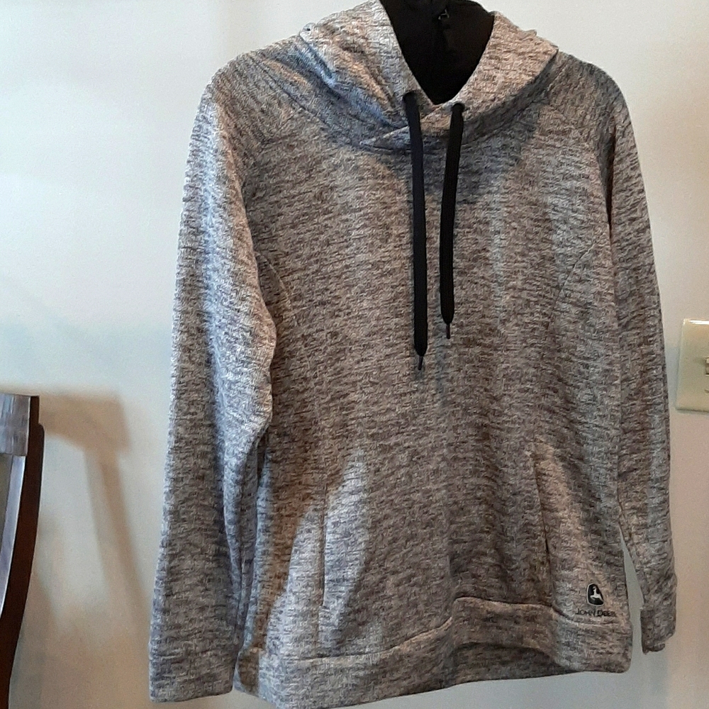 NWOT John Deere sweatshirt with zip-up neck